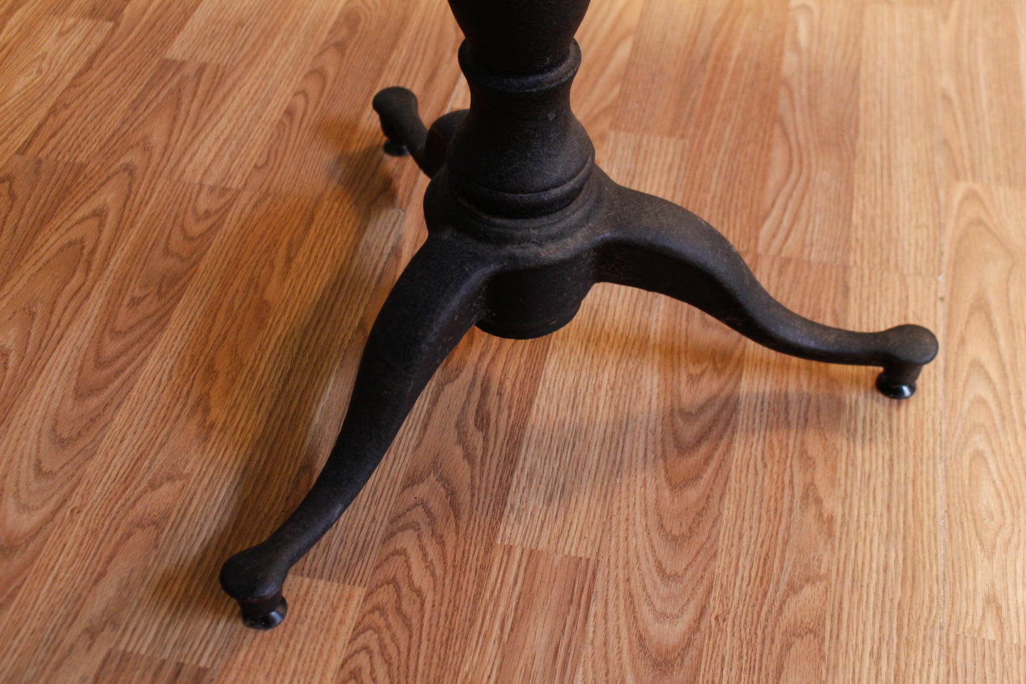 Small Iron & Pine Bistro Table - ONLINE ONLY