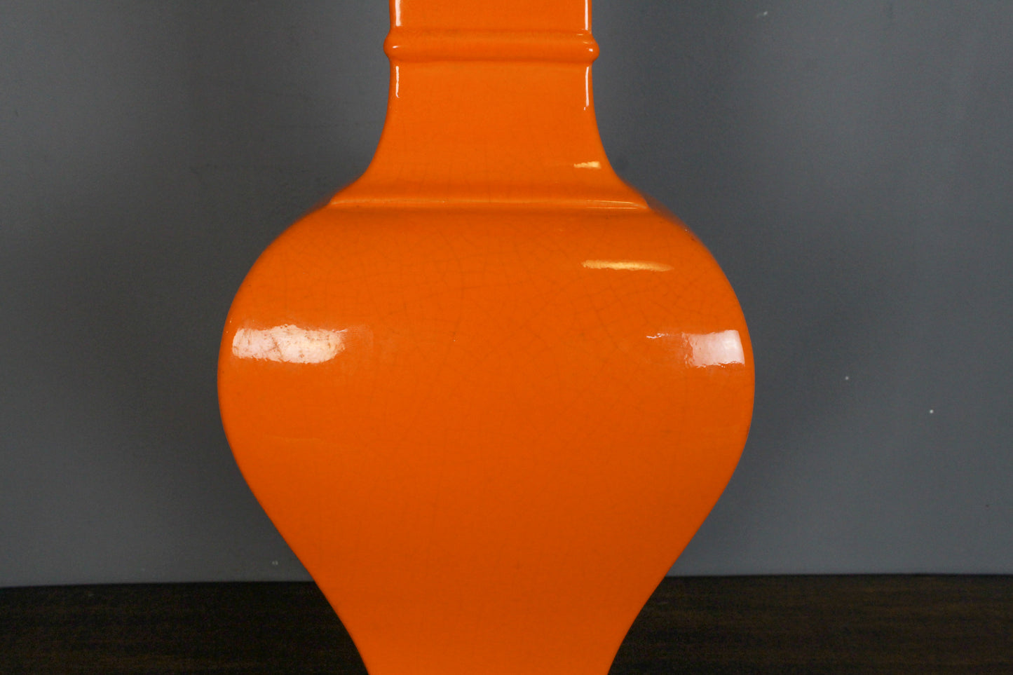 Tangerine Ceramic Table Lamp