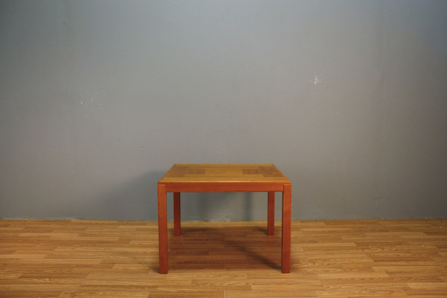 Danish Teak Square End Table