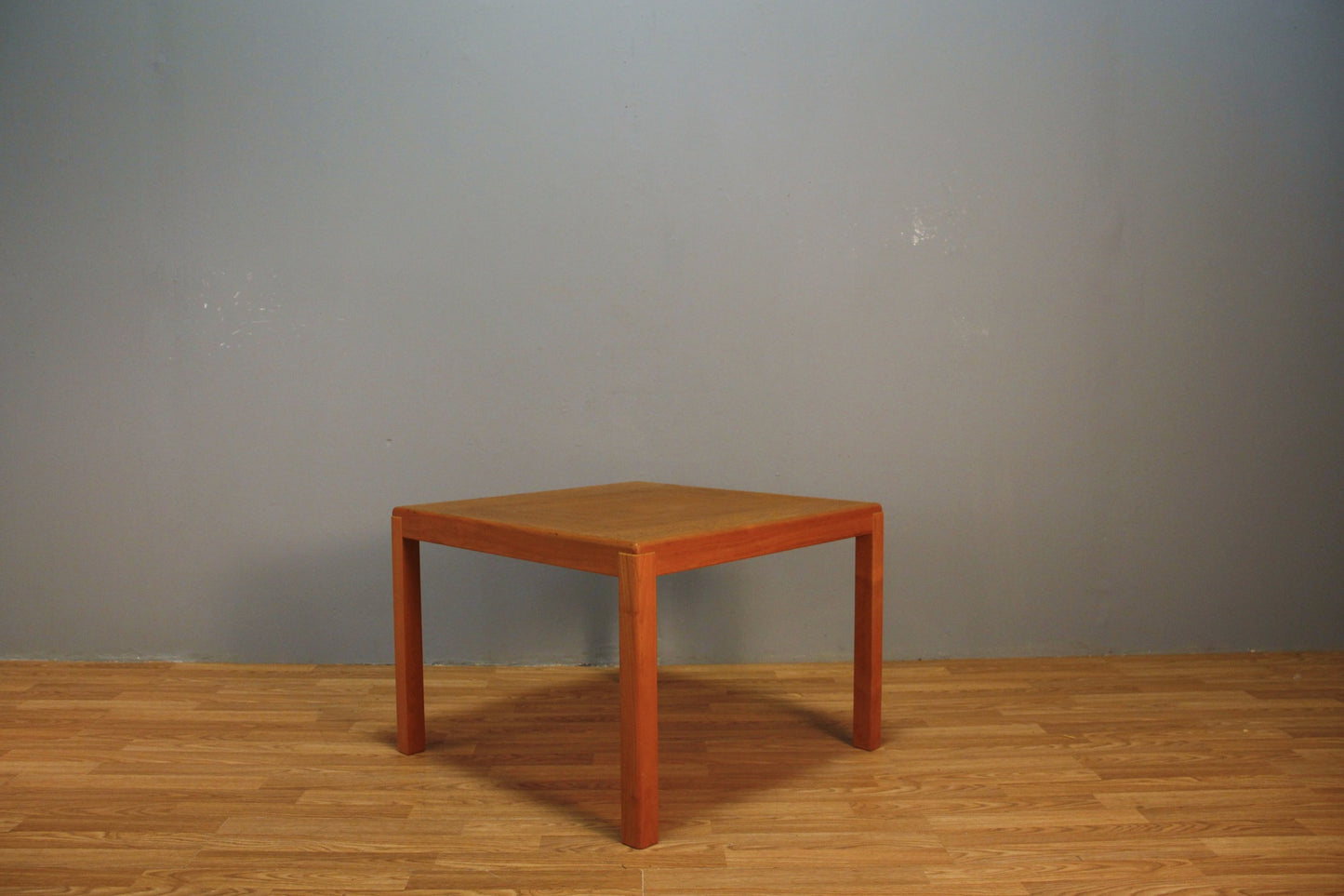 Danish Teak Square End Table