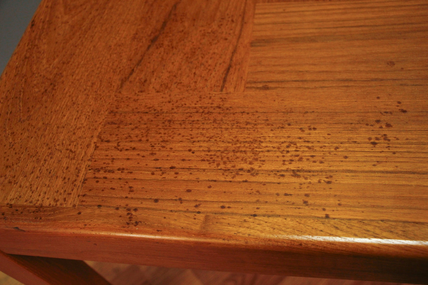 Danish Teak Square End Table