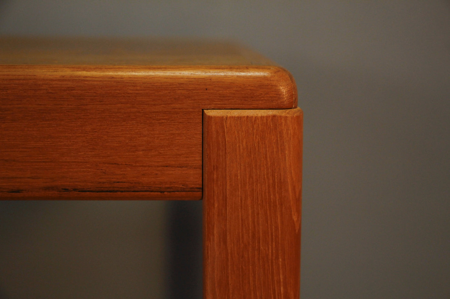 Danish Teak Square End Table