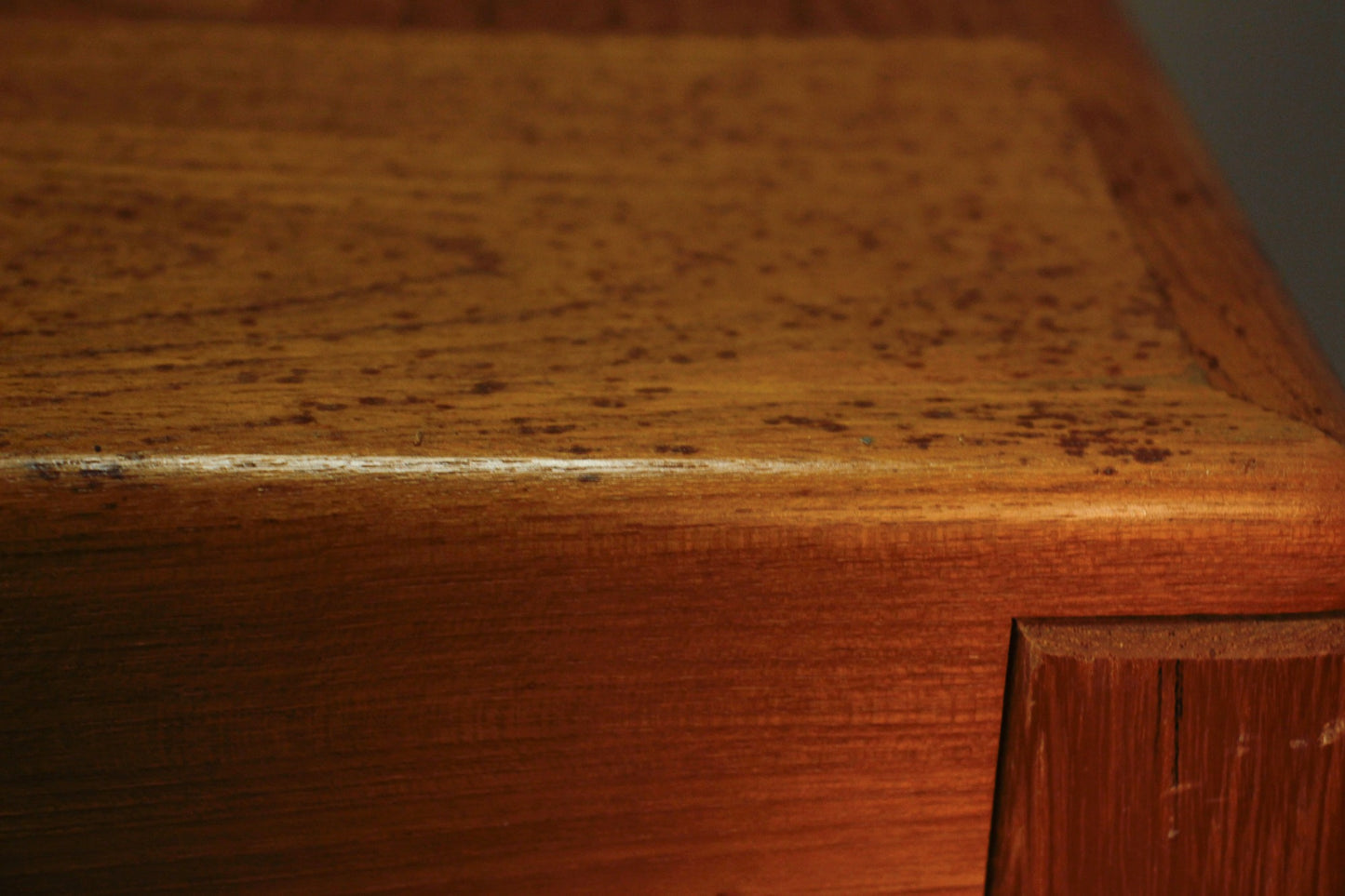 Danish Teak Square End Table