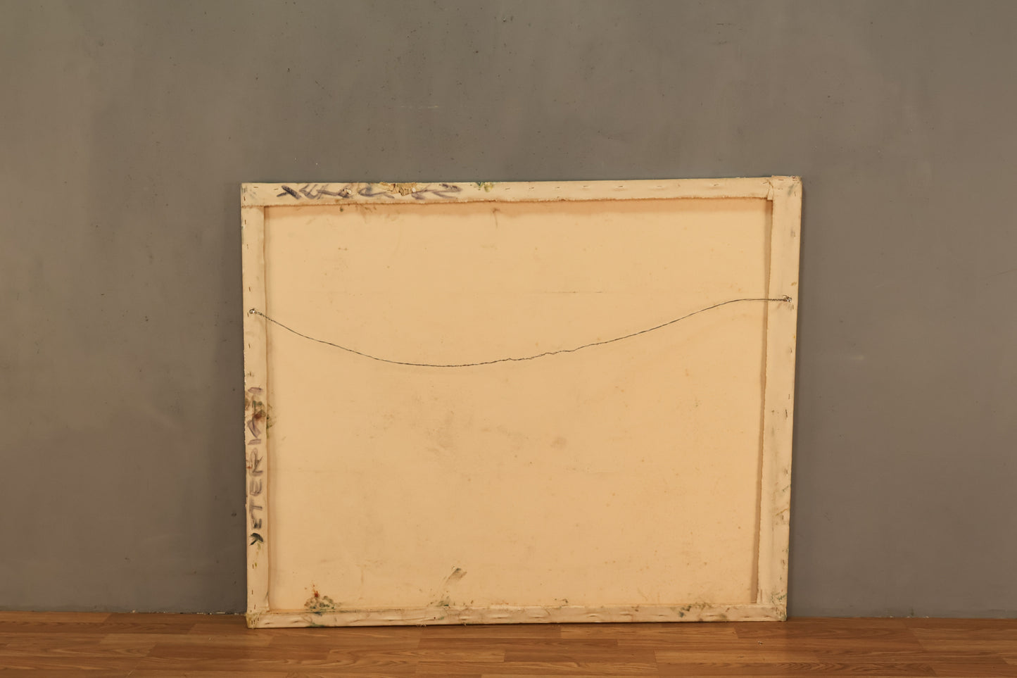 Large "Marathon Runners" Abstract Painting