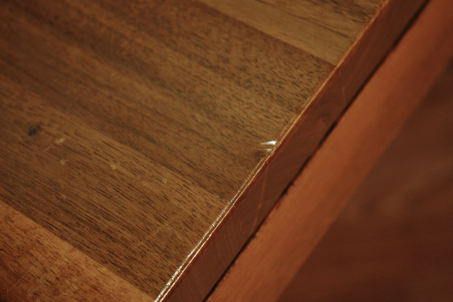 Teak Square Side Table