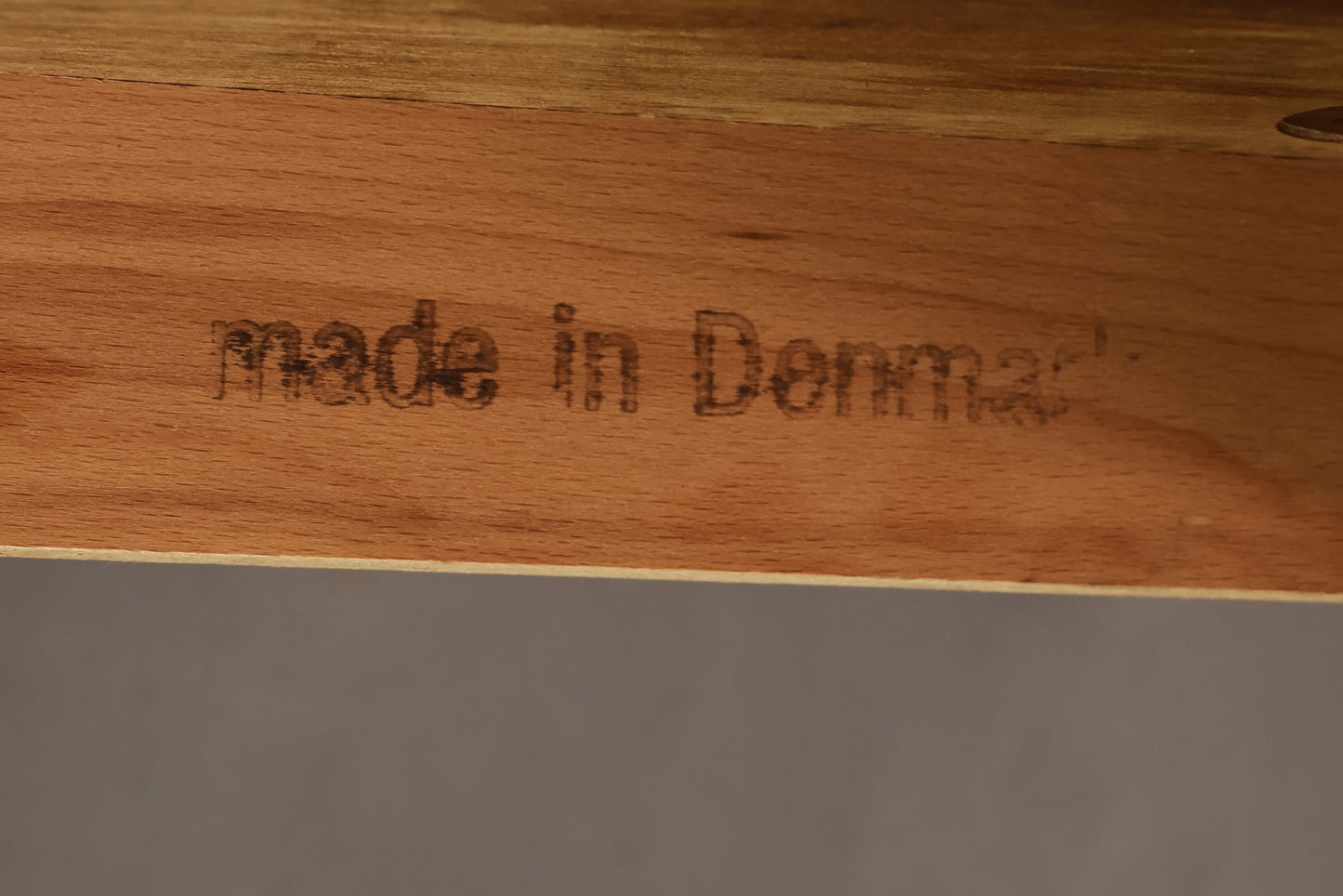 Simple Danish Teak 4-Tier Bookshelf