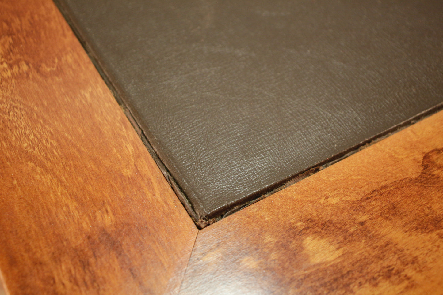 Leg-O-Matic Folding Wood & Vinyl Card Table
