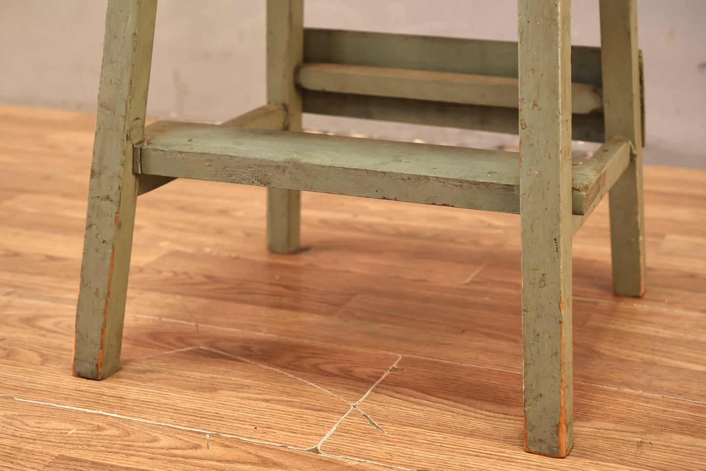 Rustic Seafoam Step Ladder - ONLINE ONLY