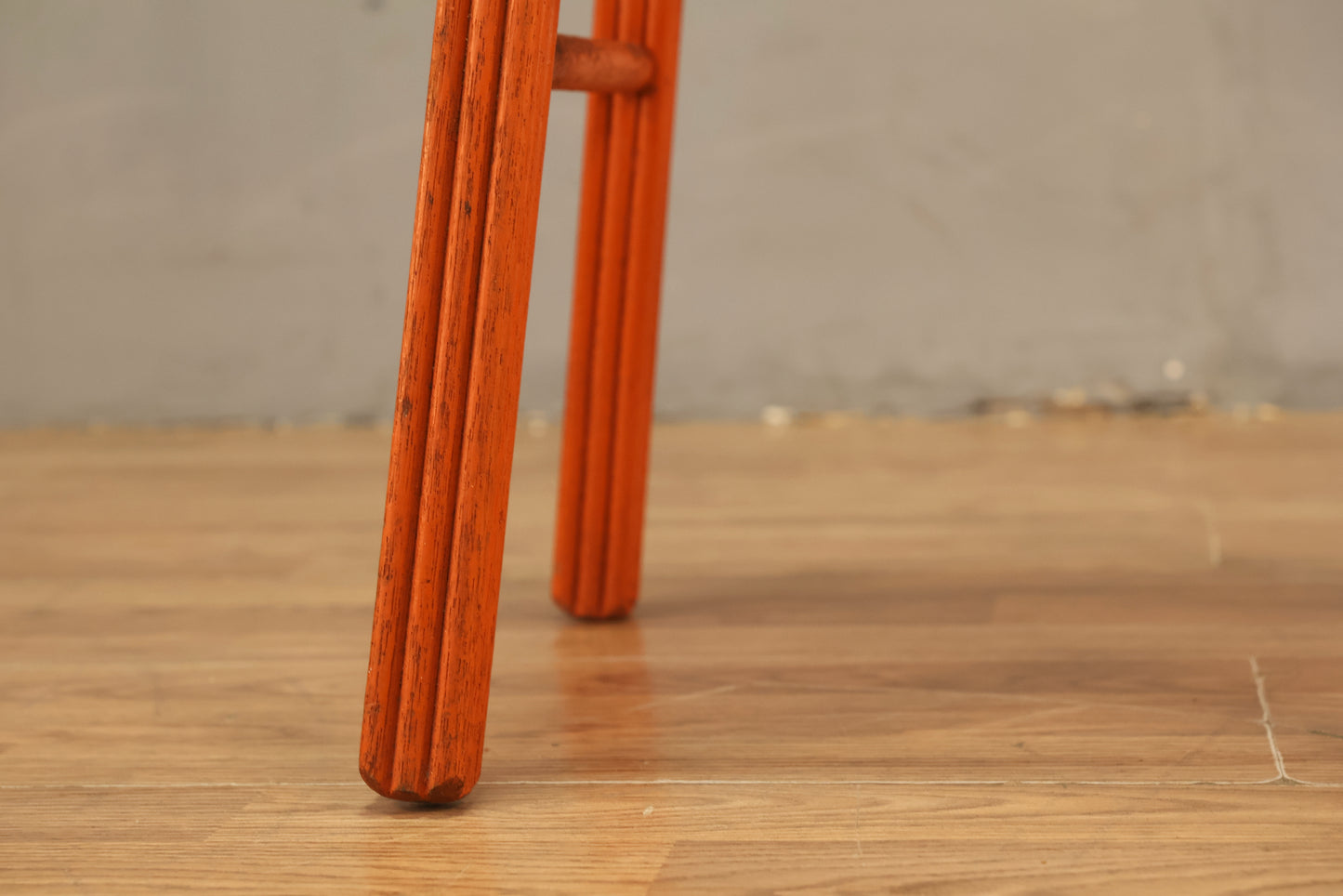 Simple Orange Stool