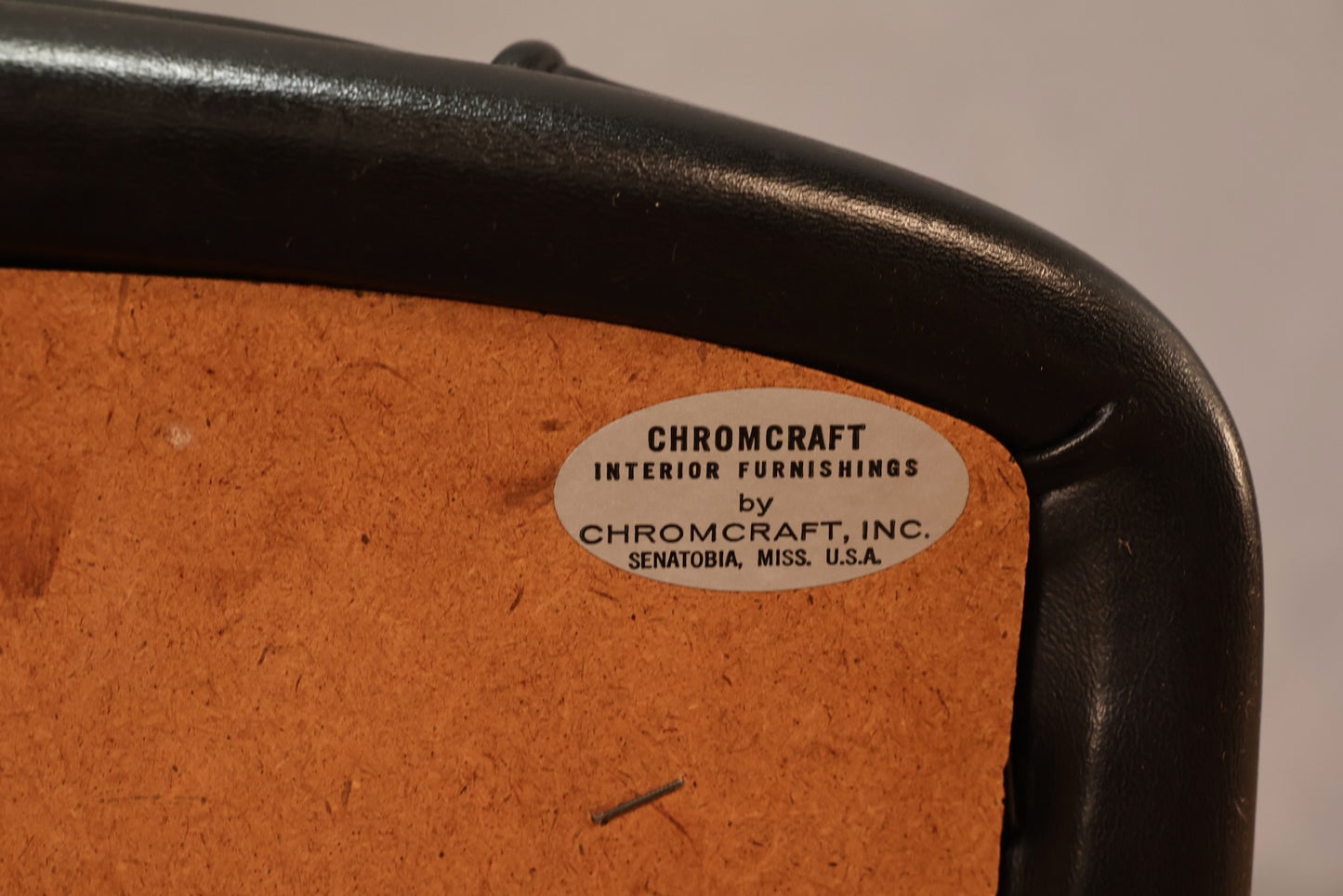Chromcraft Black Desk Chair