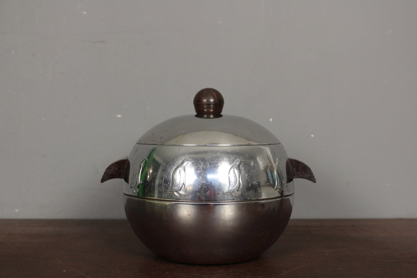 Mid Century Penguin Ice Bucket
