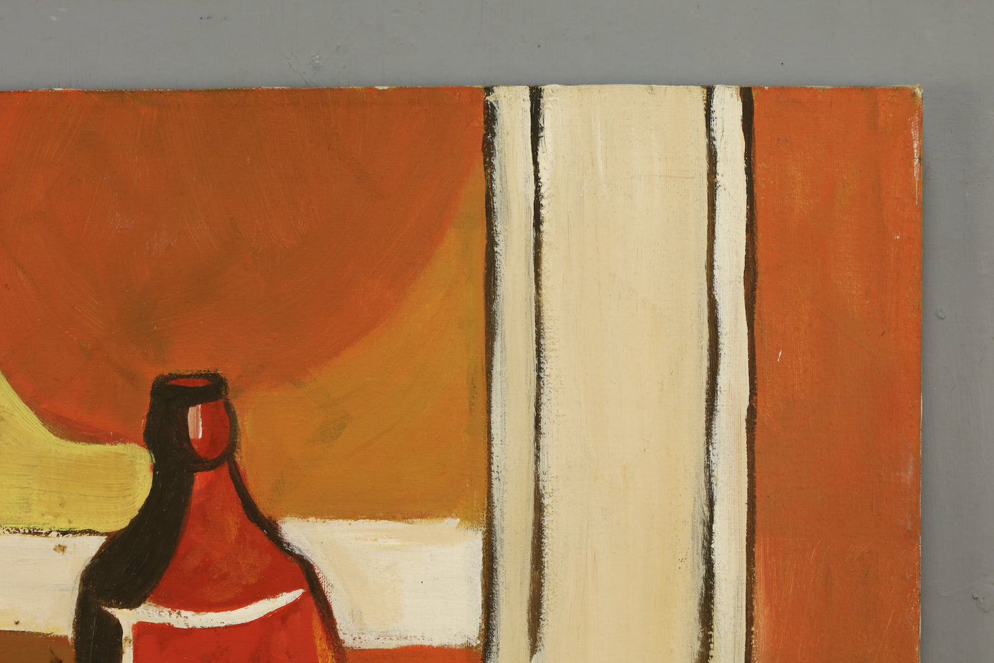 "Afternoon Aperitif" Cubist Painting
