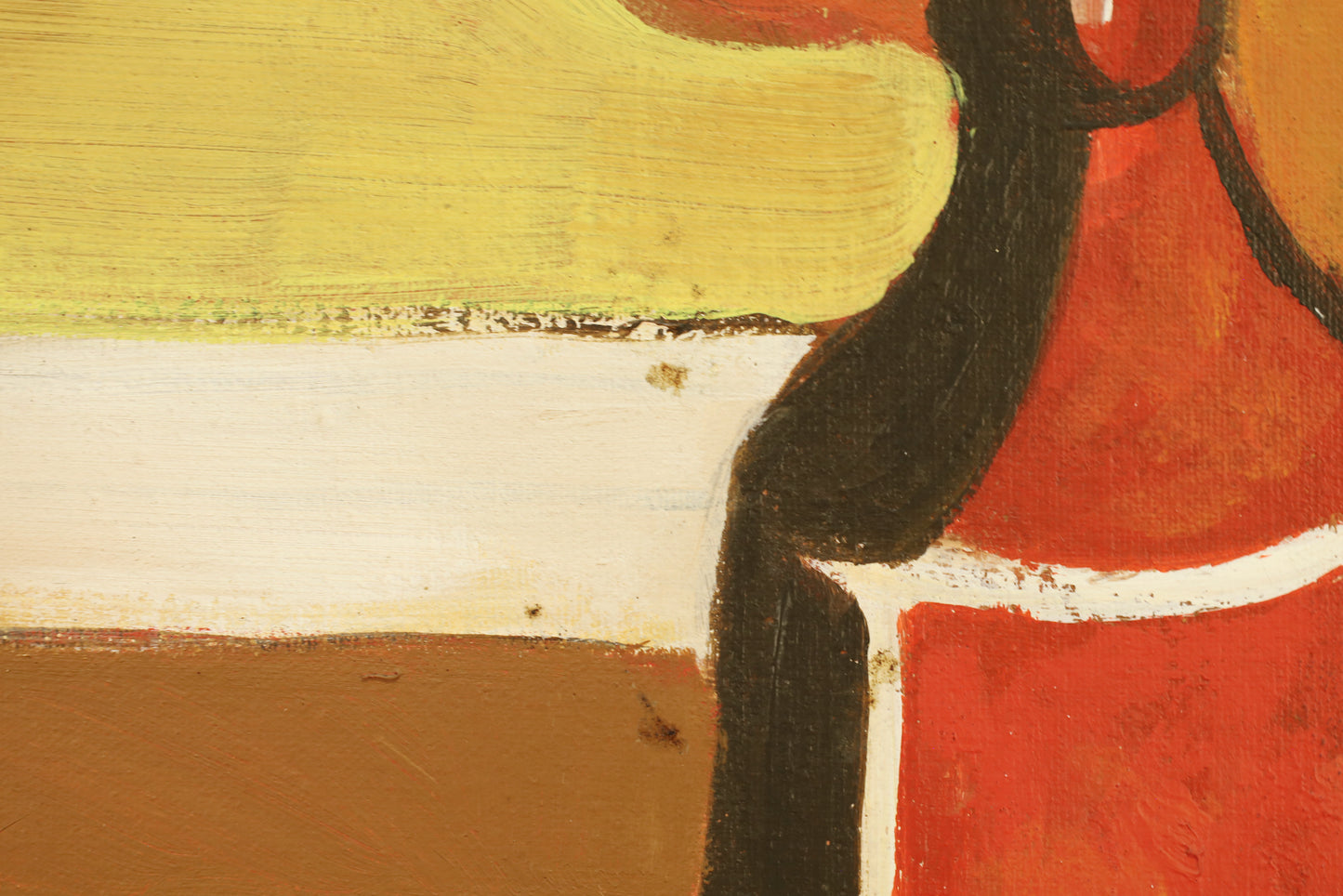 "Afternoon Aperitif" Cubist Painting