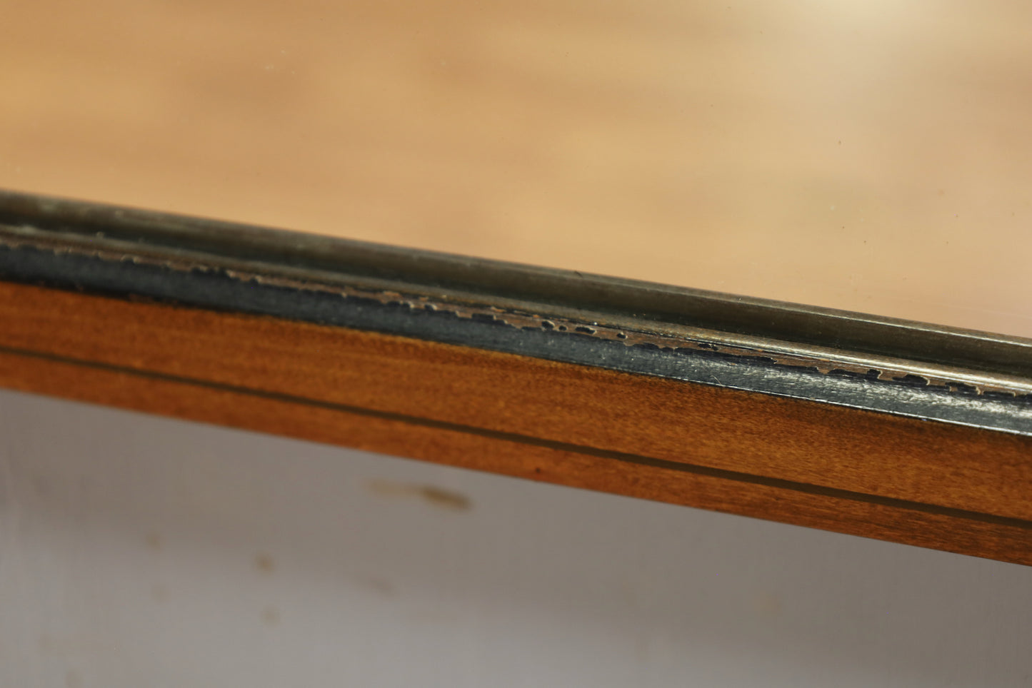 Elegant Curve-Top Mirror