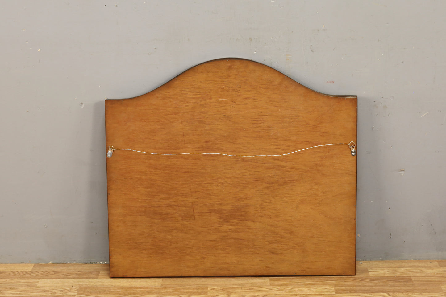 Elegant Curve-Top Mirror