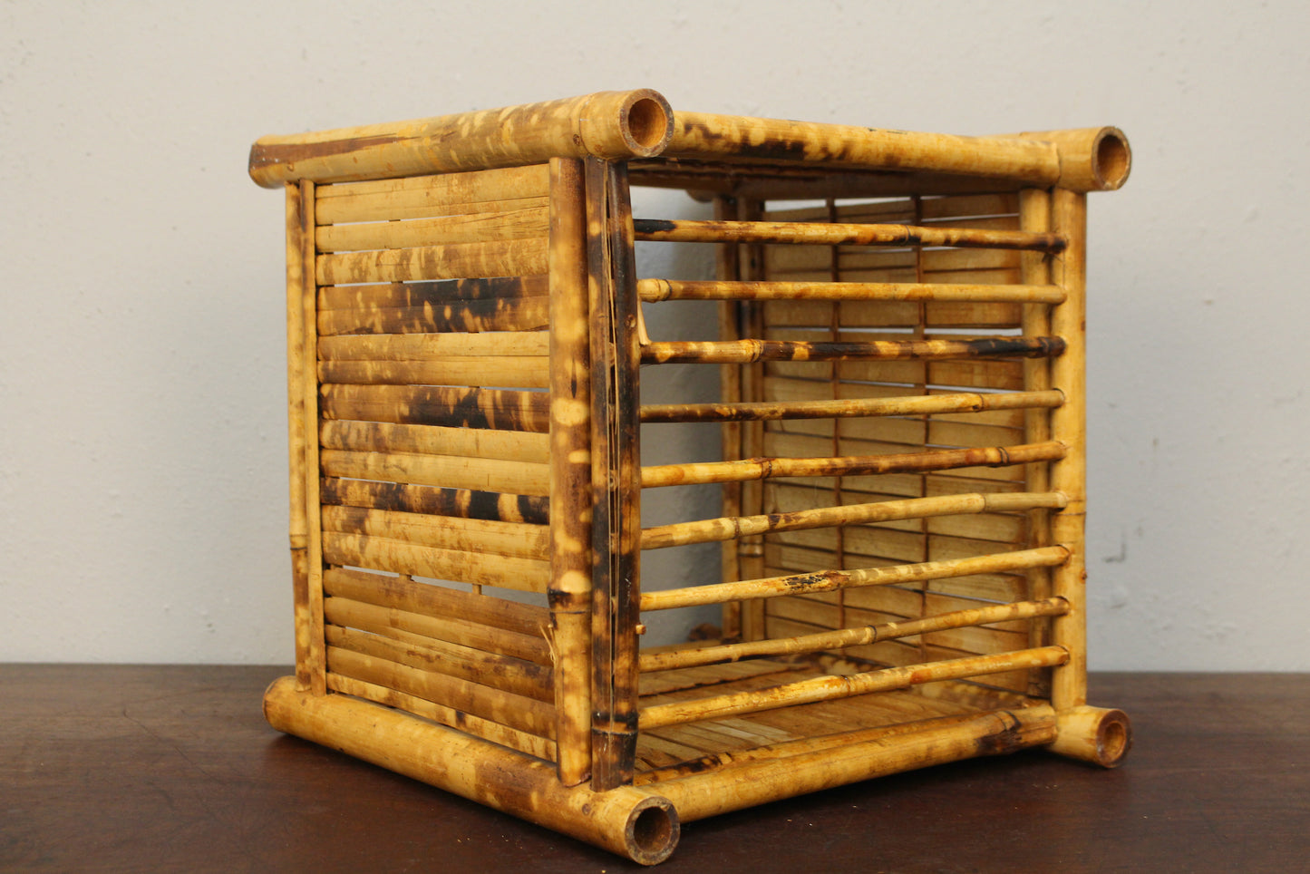 Square Tortoise Bamboo Planter