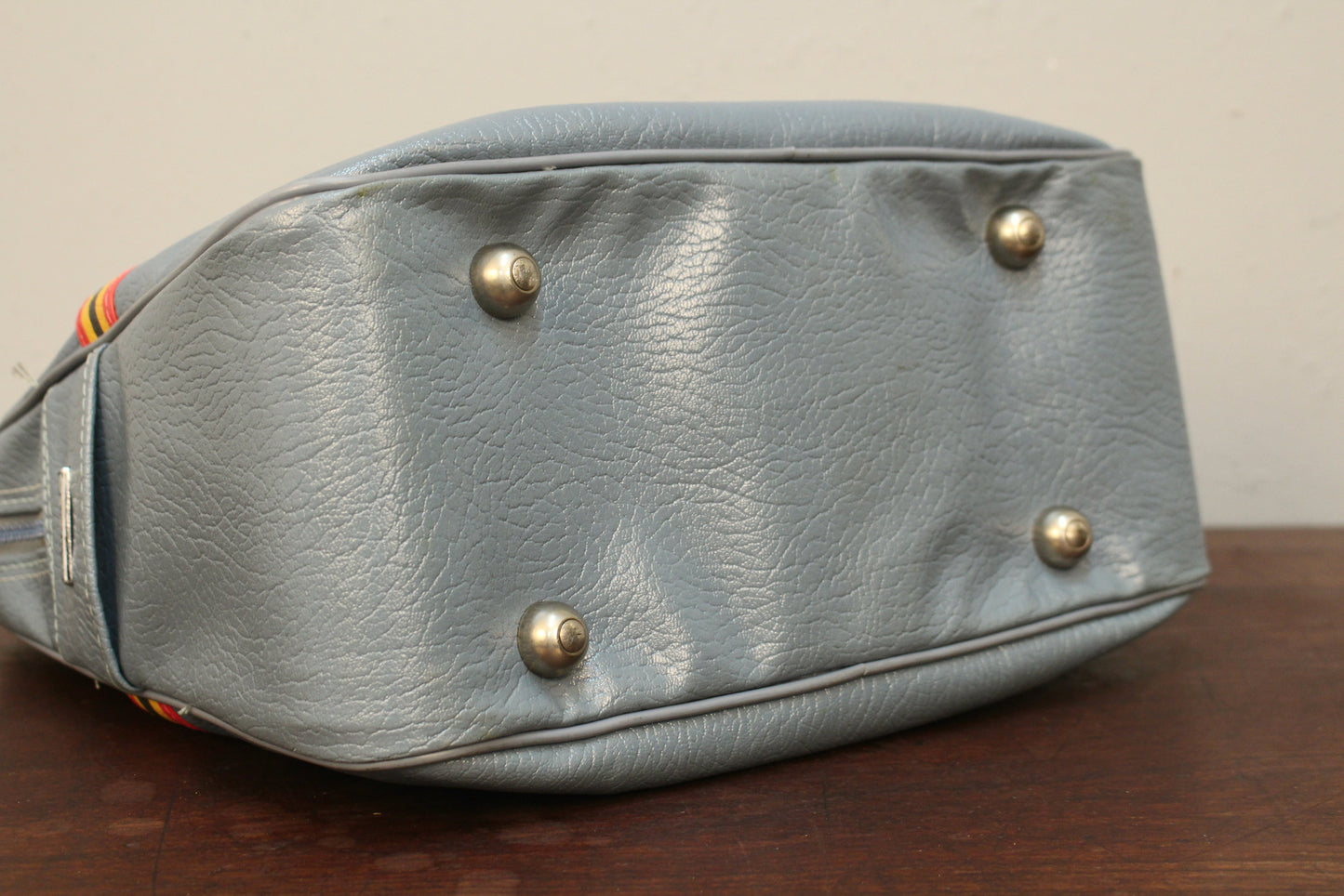 Amelia Earhart Stone Blue Flight Bag