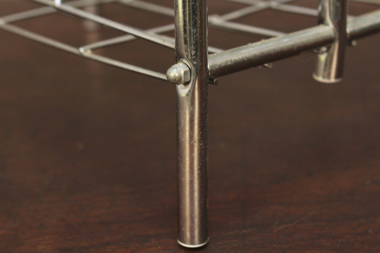 Chrome Sunrise Magazine Rack