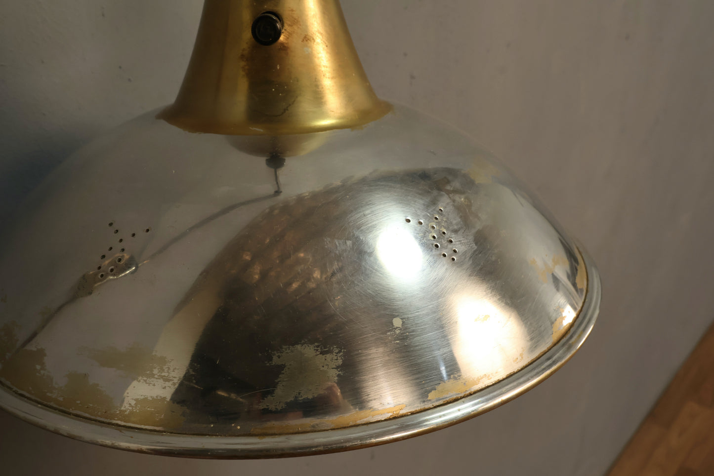 Mid Century Saucer Wall Sconce