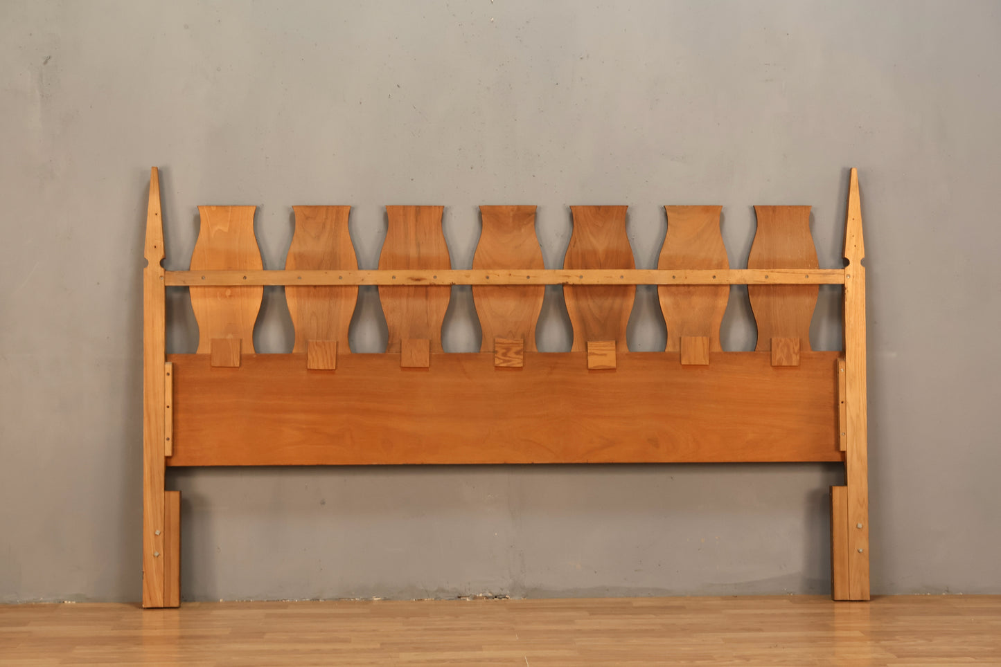 Young Regal Walnut King Headboard - ONLINE ONLY