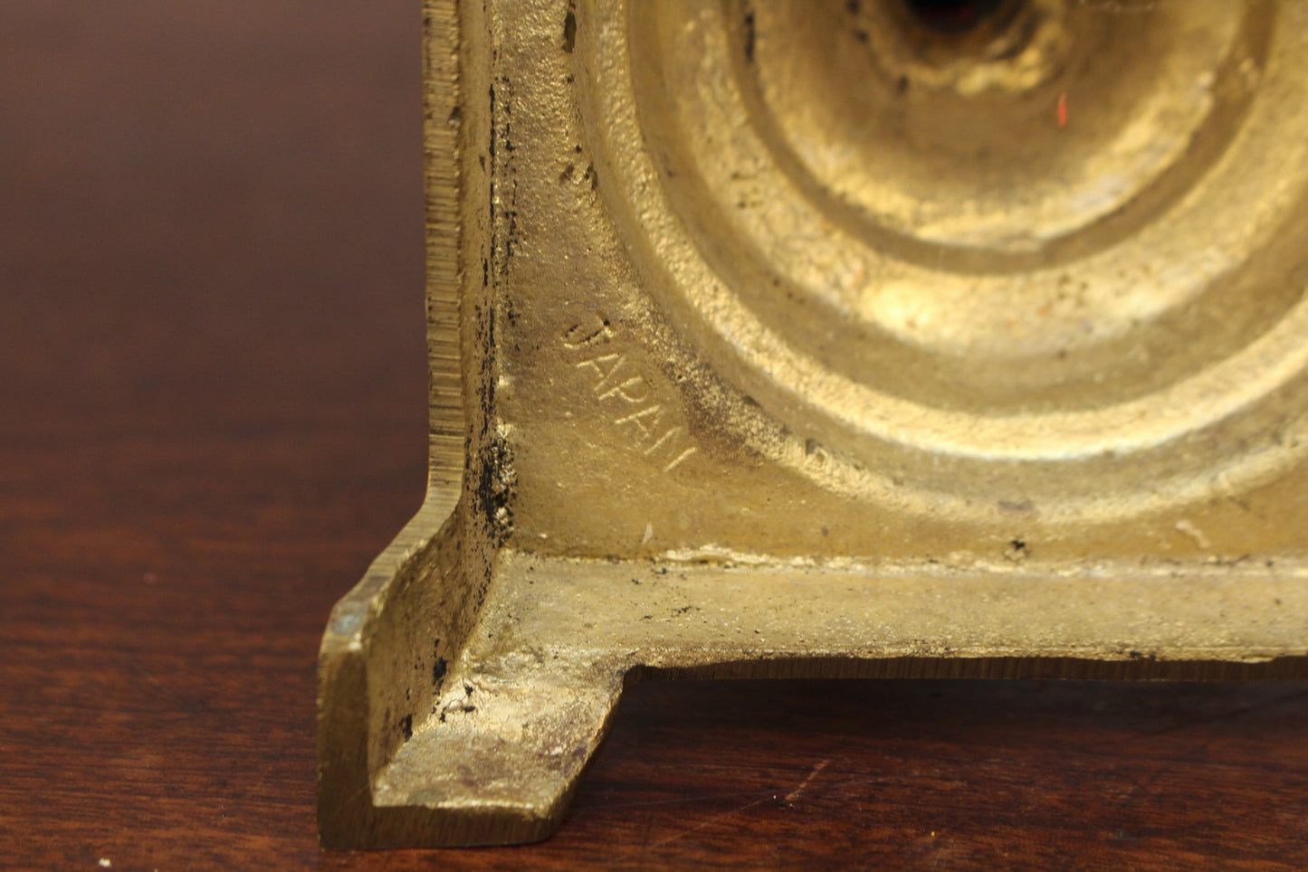 Pair of Turned Brass Candlesticks