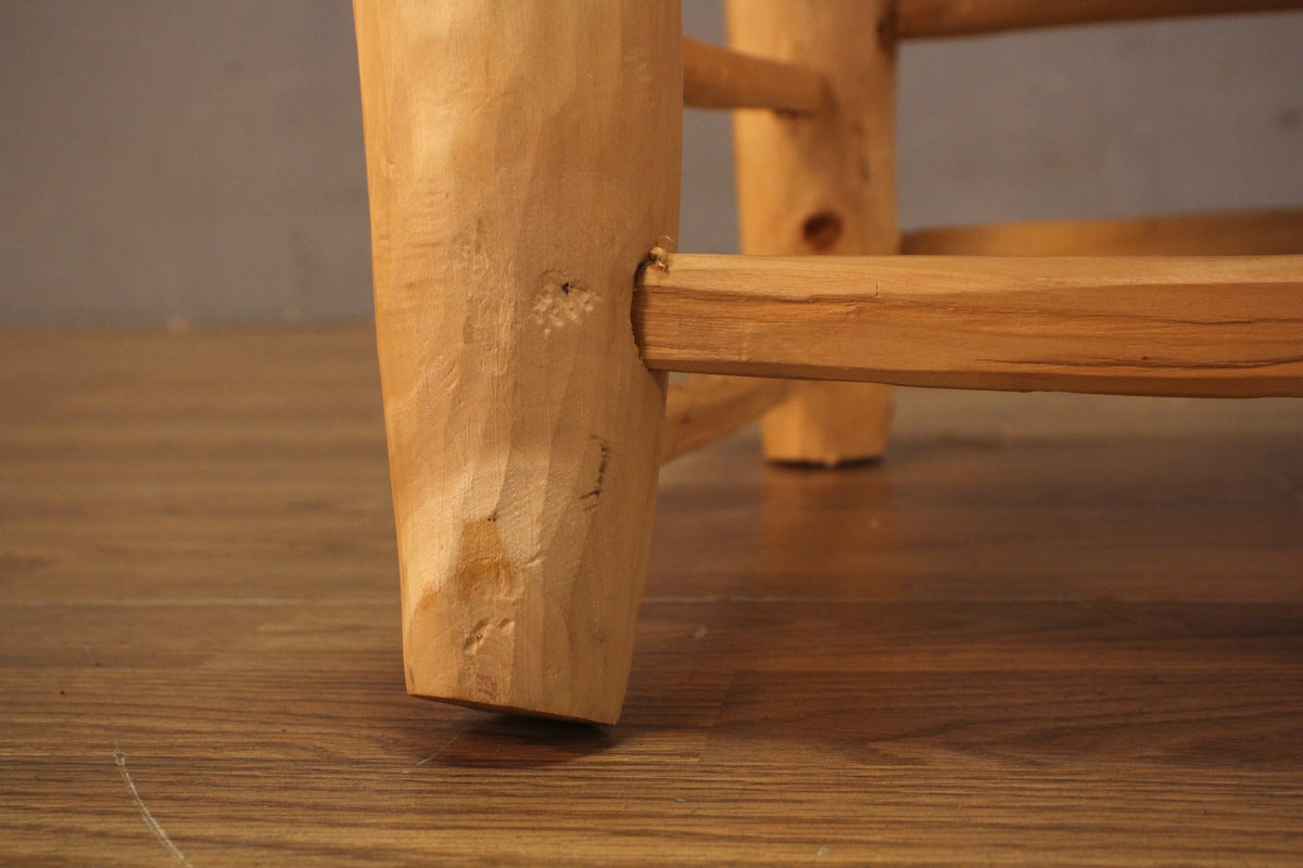 Moroccan Boucherouite Stool W