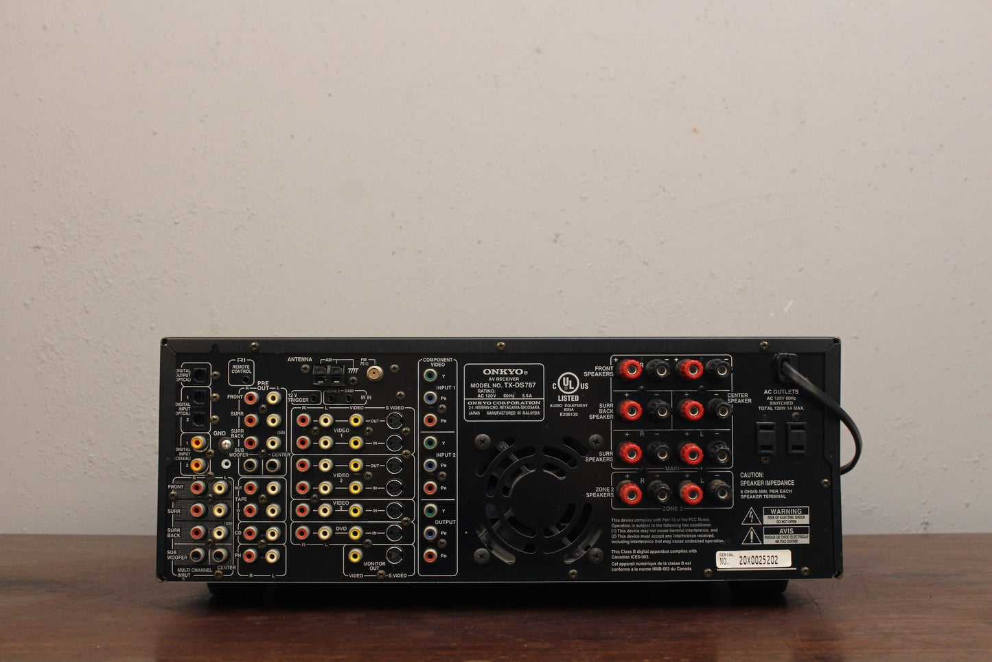 Y2K Onkyo AV Receiver