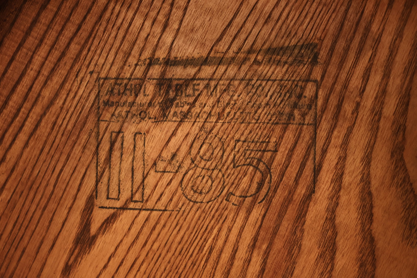 Simple Oak Coffee Table - ONLINE ONLY