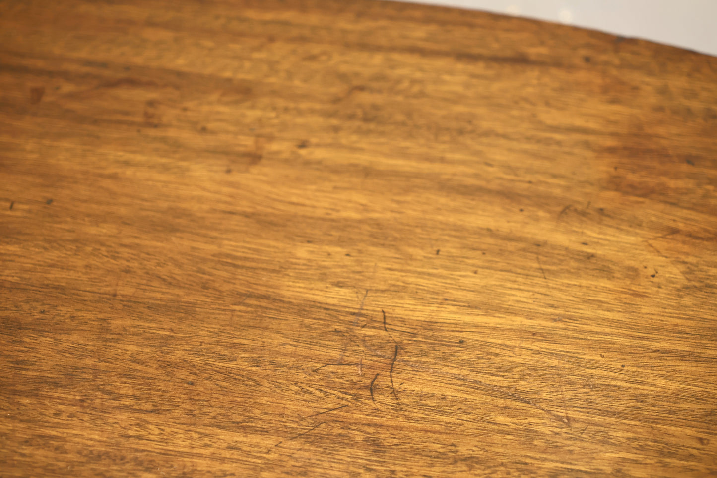 "Fox Hunt" Curved Drop-Leaf Table - ONLINE ONLY