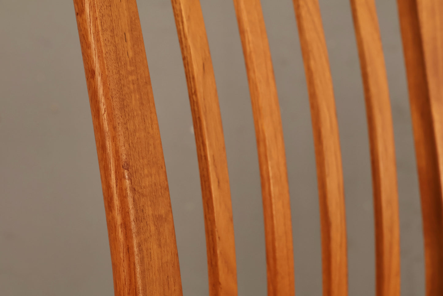 Teak & Taupe Side Chair