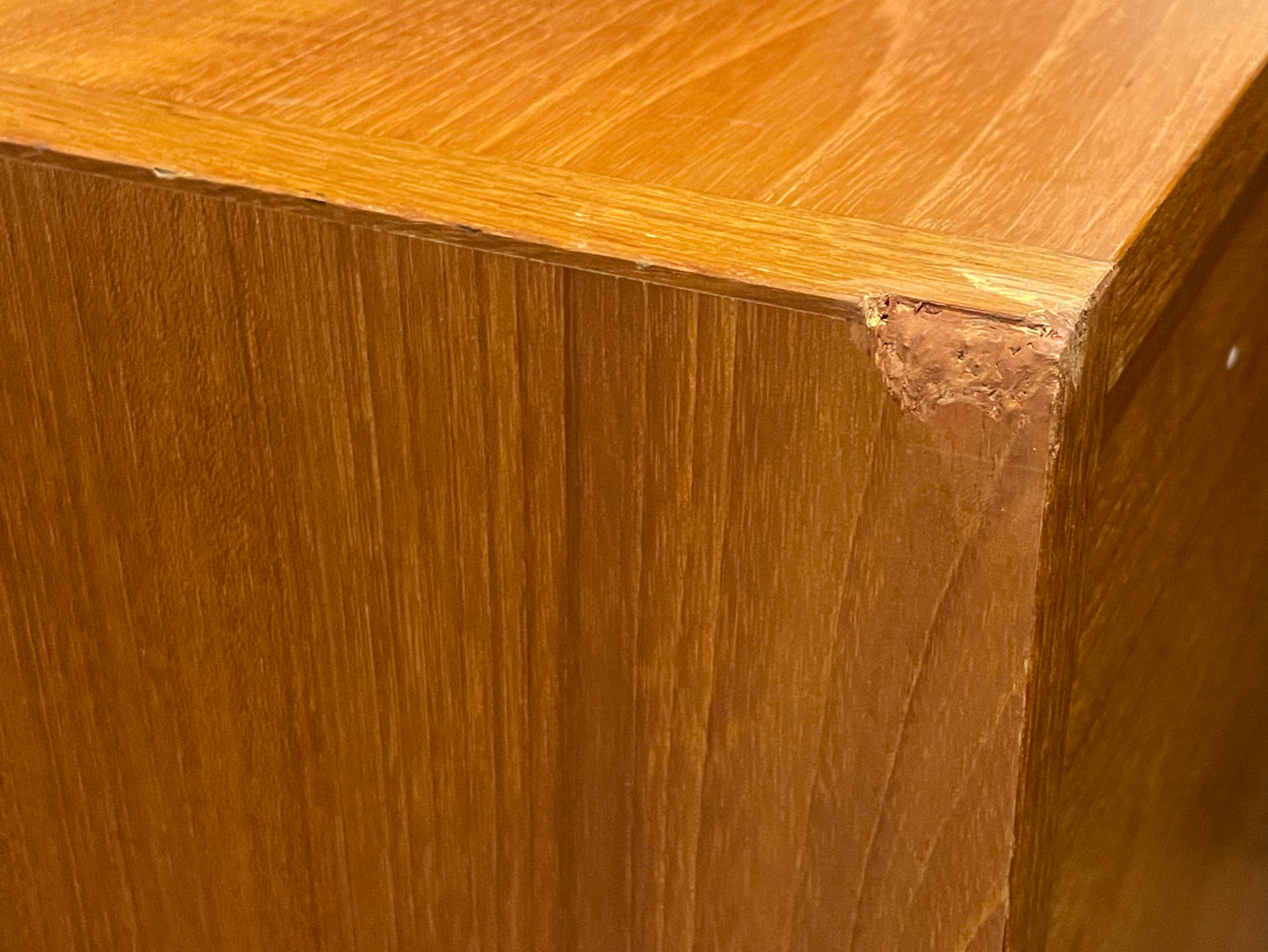 Danish Teak 2-Drawer File Cabinet