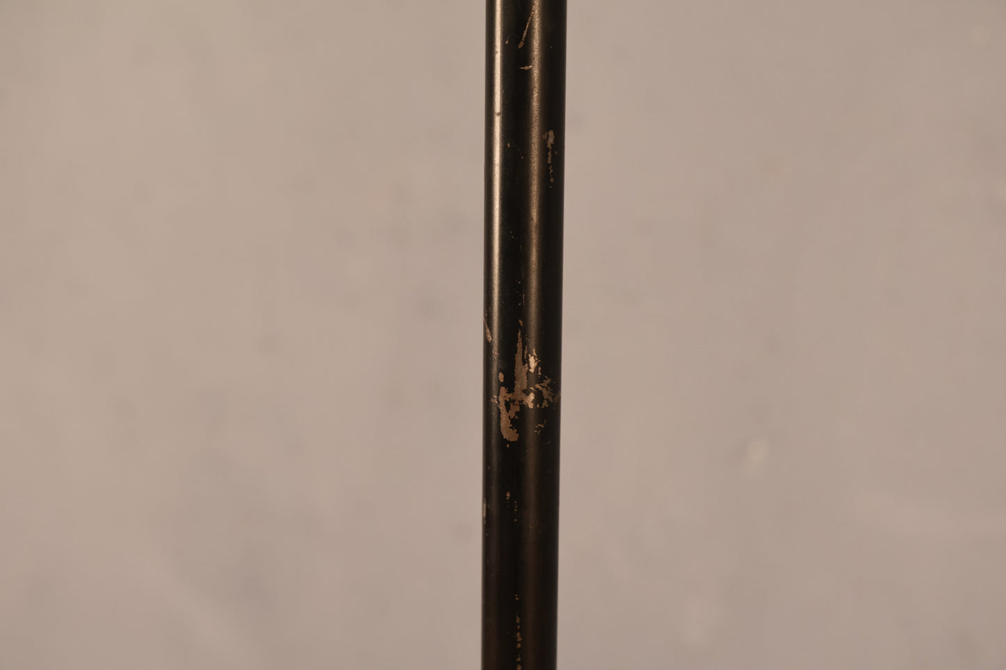 Black & Fiberglass Floor Lamp