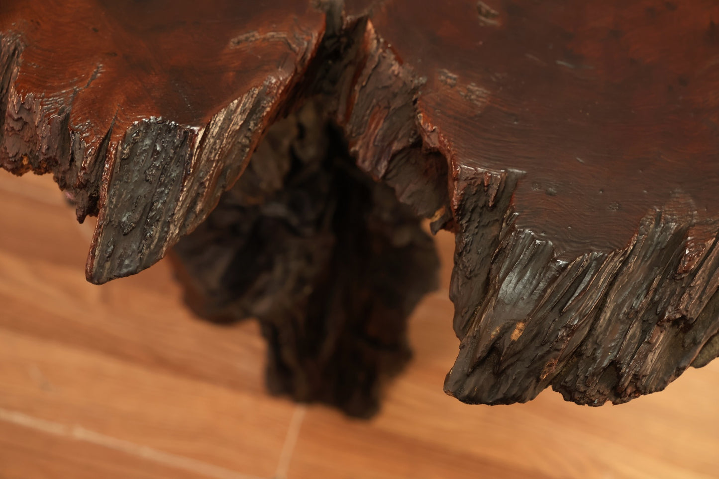Dark Live Edge Coffee Table