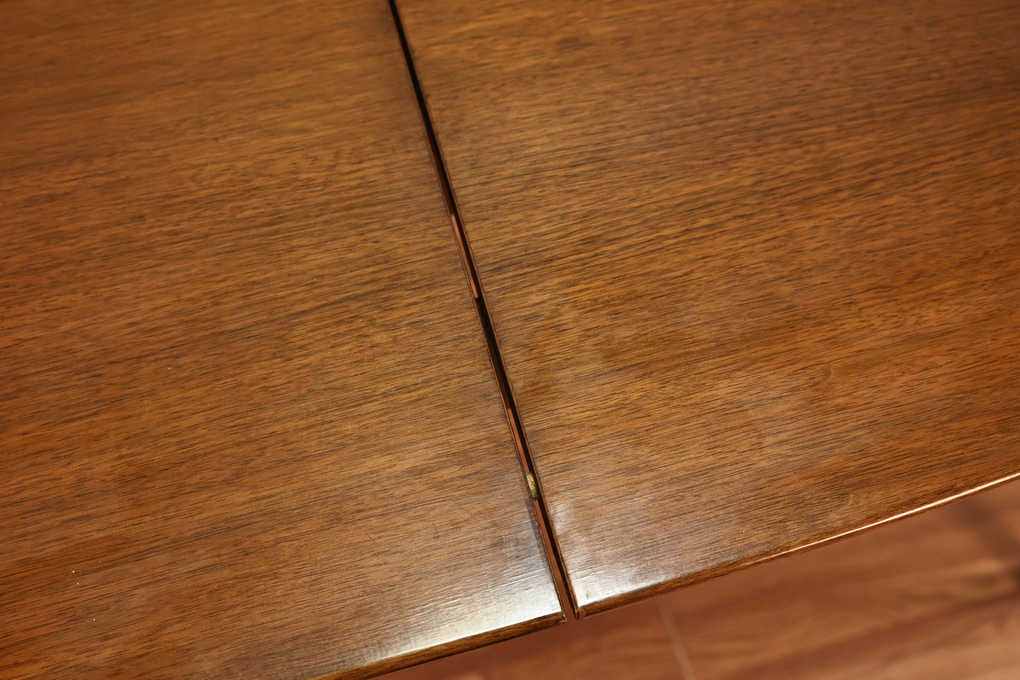 Mid Century Walnut Dining Table with 2 Leaves - ONLINE ONLY