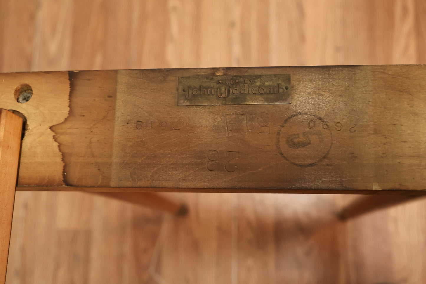 Mid Century John Widdicomb Expanding Table - ONLINE ONLY