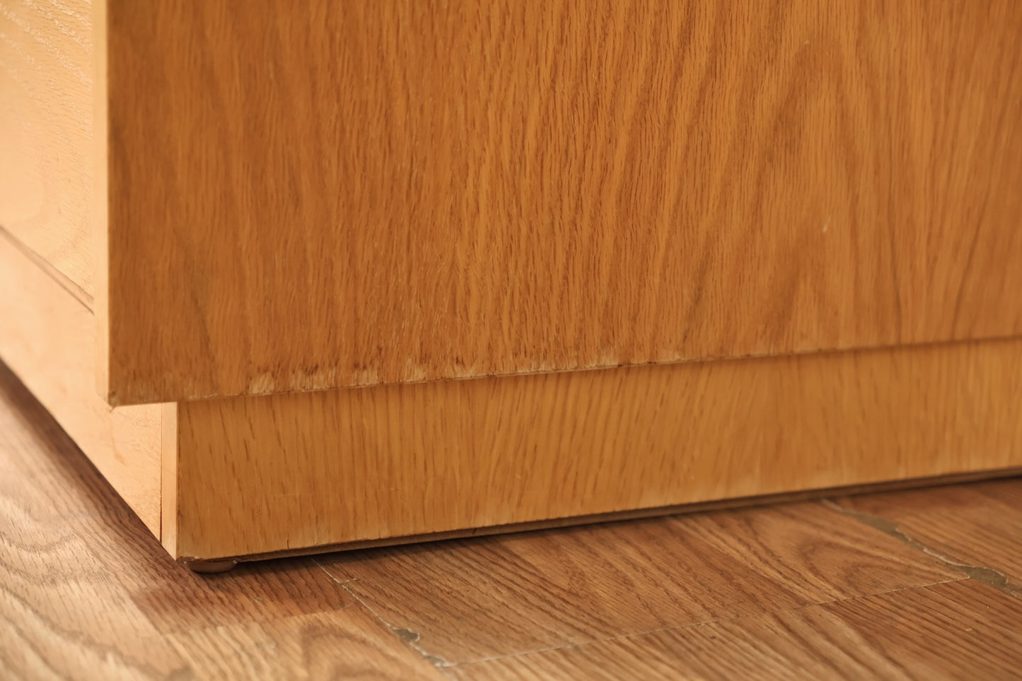 Blonde Teak 6-Drawer Chifferobe