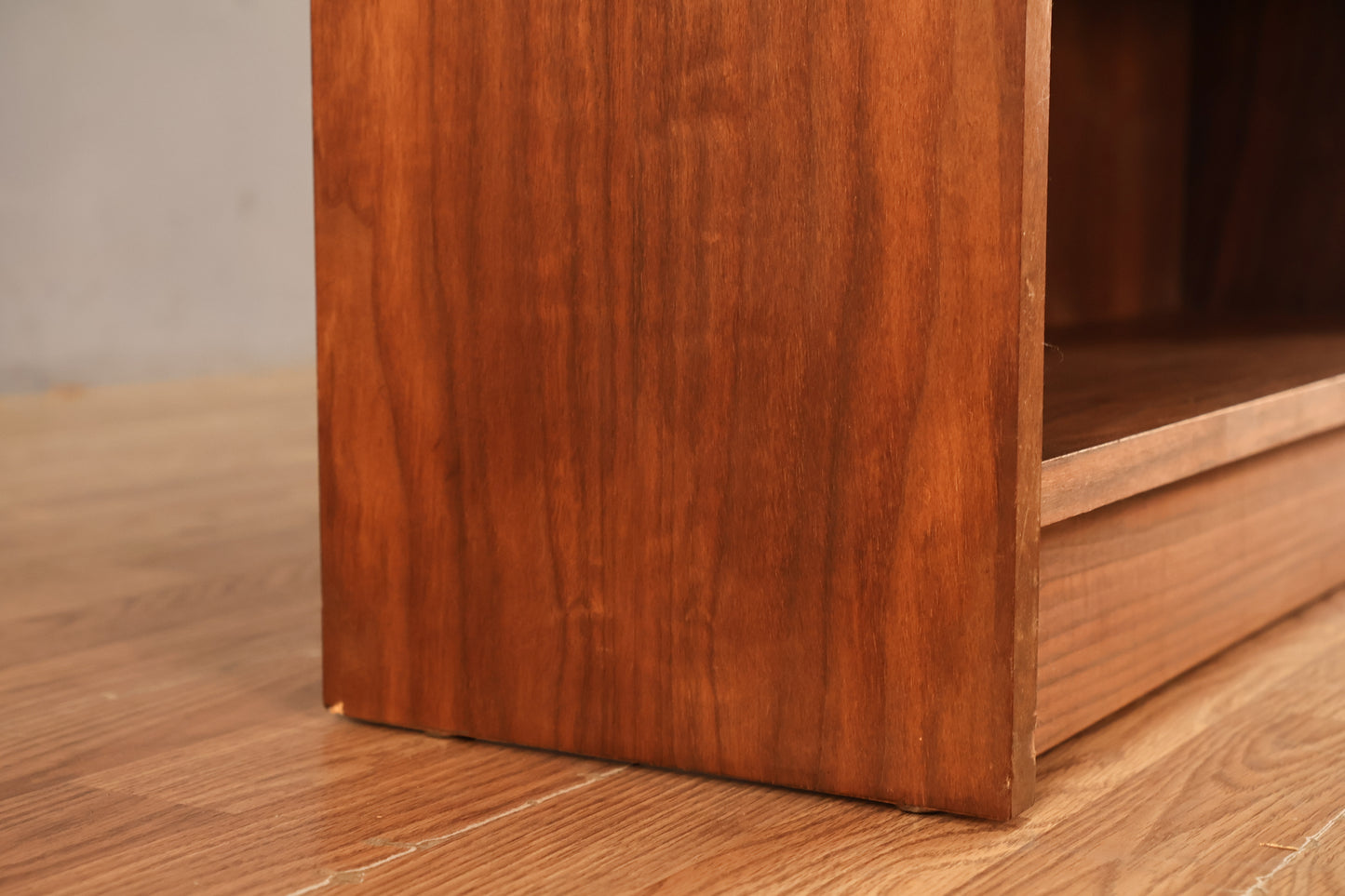 Tall Walnut 5-Tier Bookshelf - ONLINE ONLY