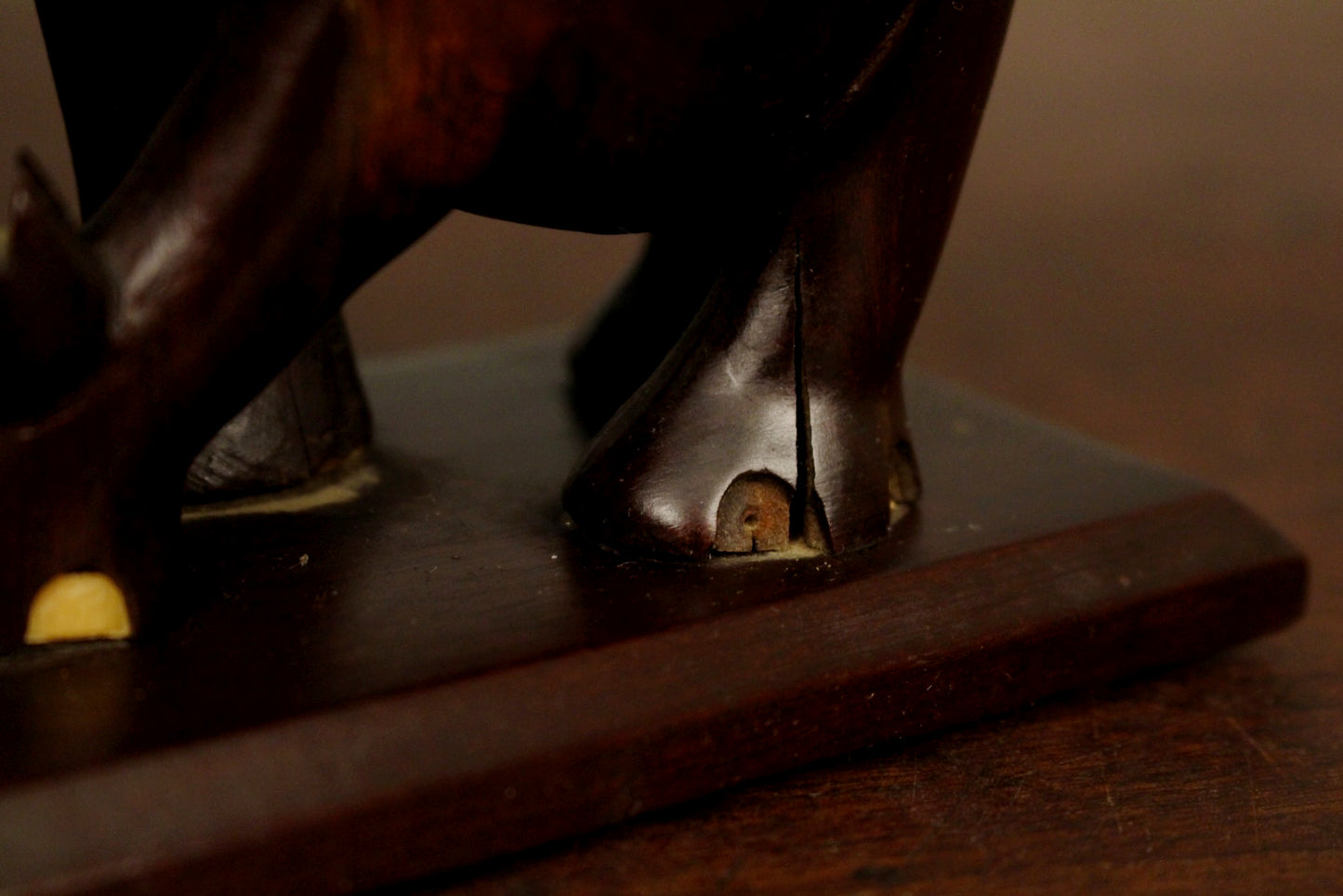 Pair of Carved Elephant Bookends