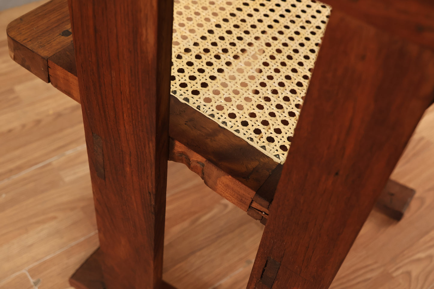 Arts & Crafts Cane Armchair - ONLINE ONLY