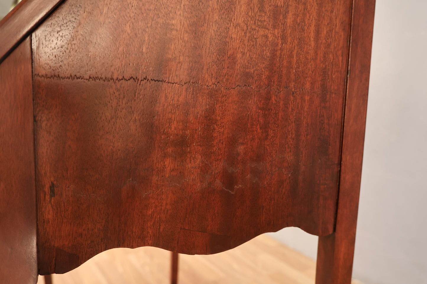 Petite Mahogany Secretary Desk