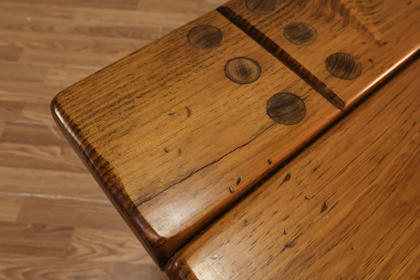Pine Barrel End Table