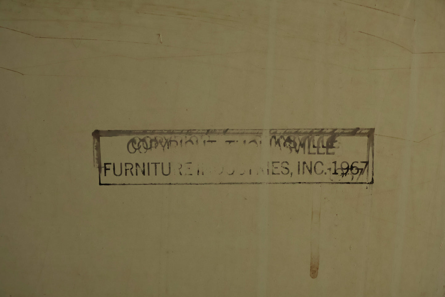 1960s Thomasville Provincial Seafoam 5-Drawer Dresser