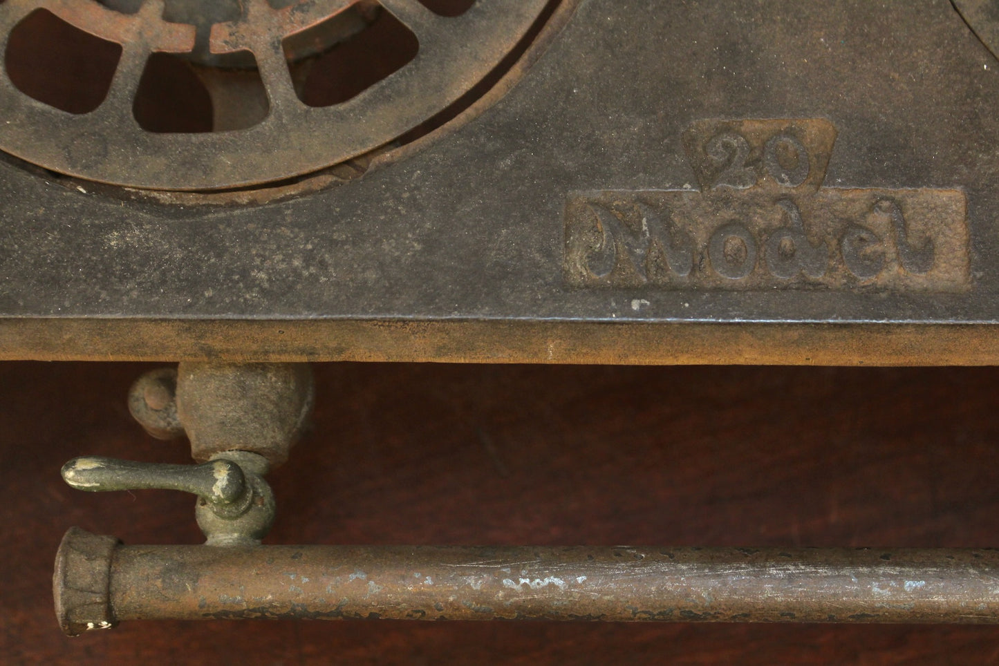 Antique Cast Iron Prop Camp Stove