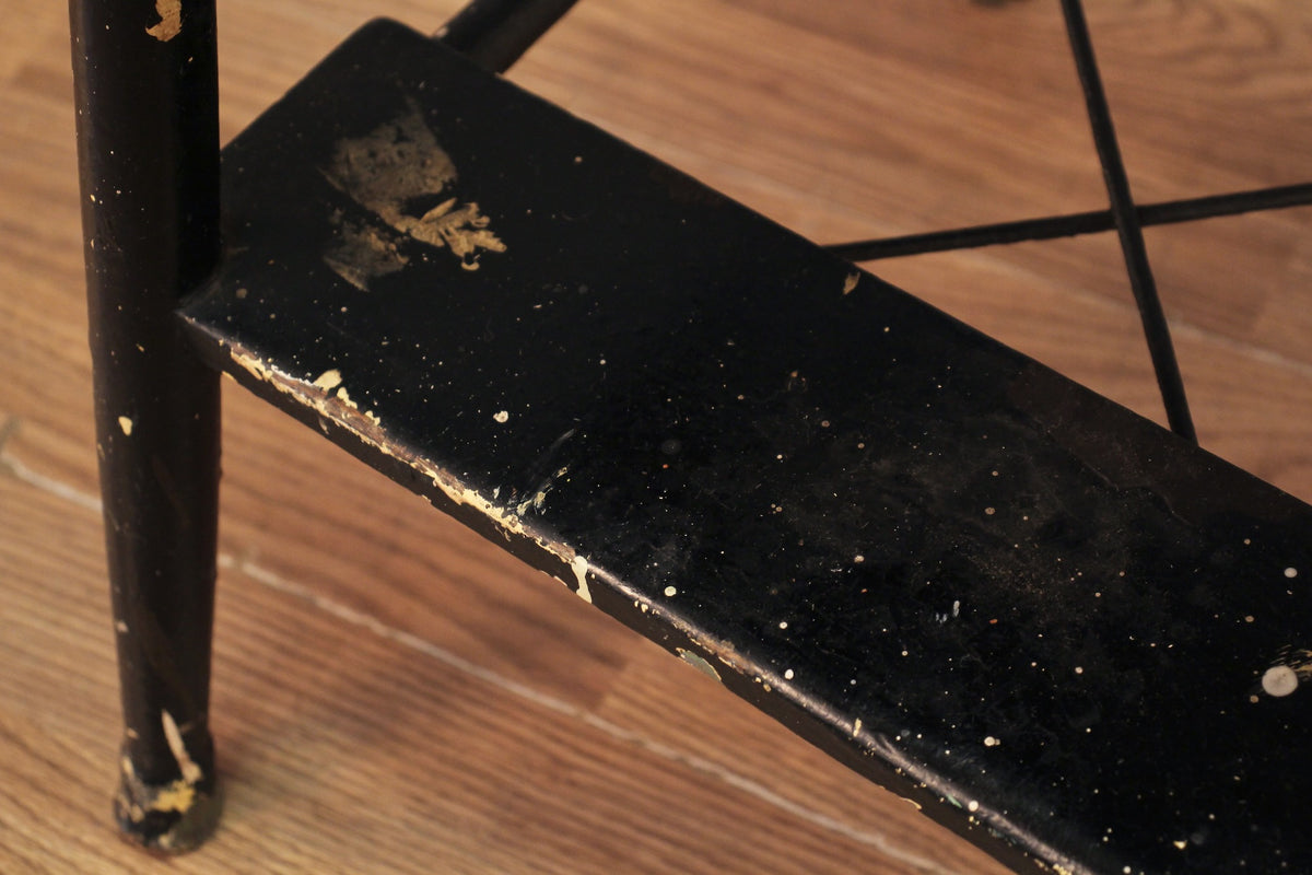Rustic 3-Tier Painter's Stool