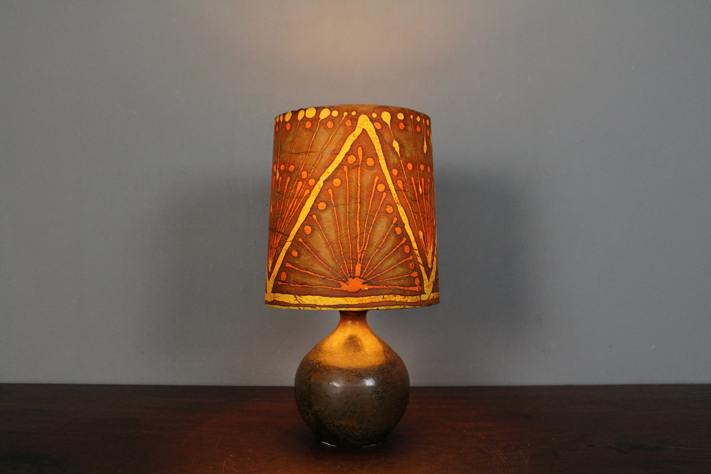 Small Bohemian Ceramic Table Lamp