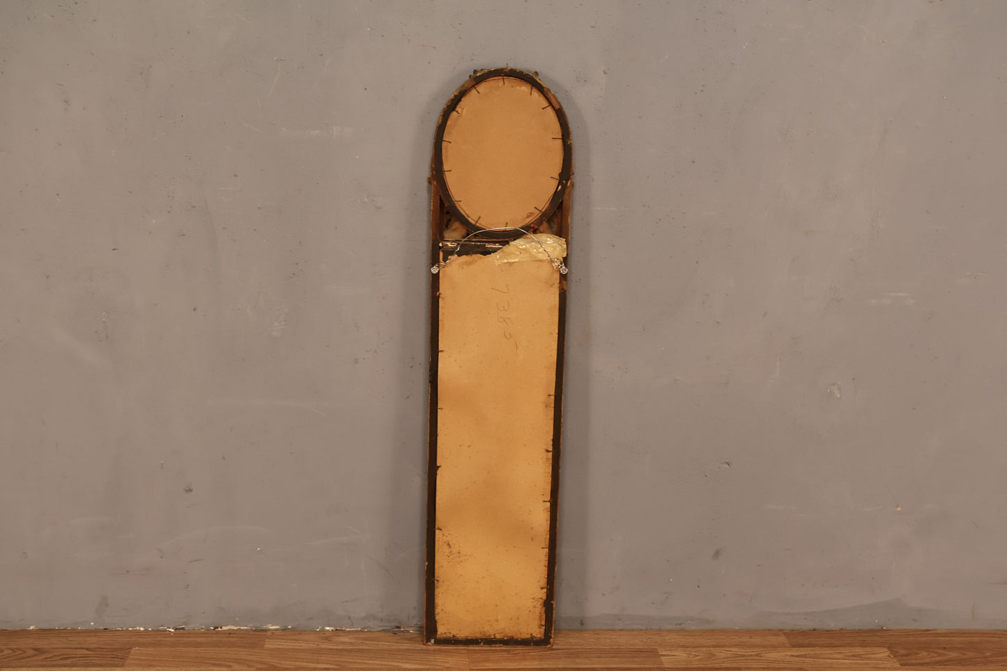 Slender "Mademoiselle" Trumeau Mirror