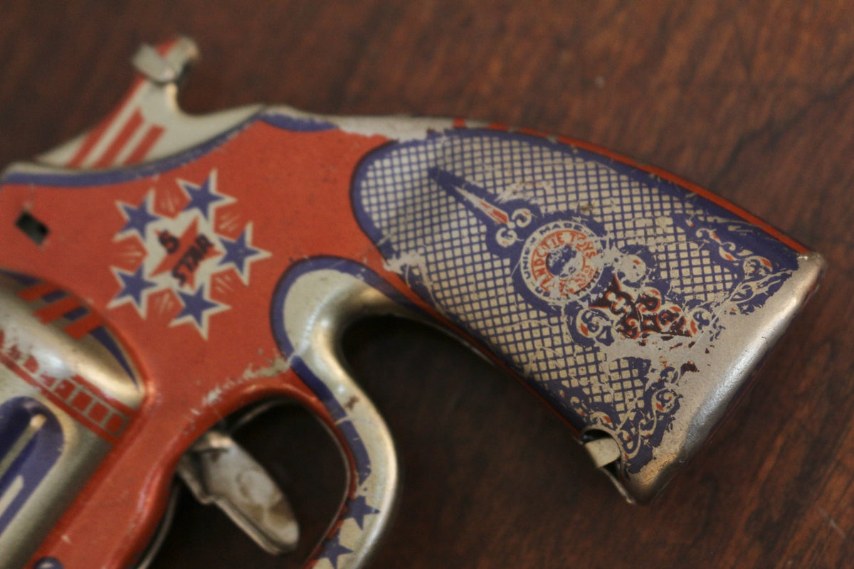 Pair of 1930s "Crack Shot" Toy Dart Pistols