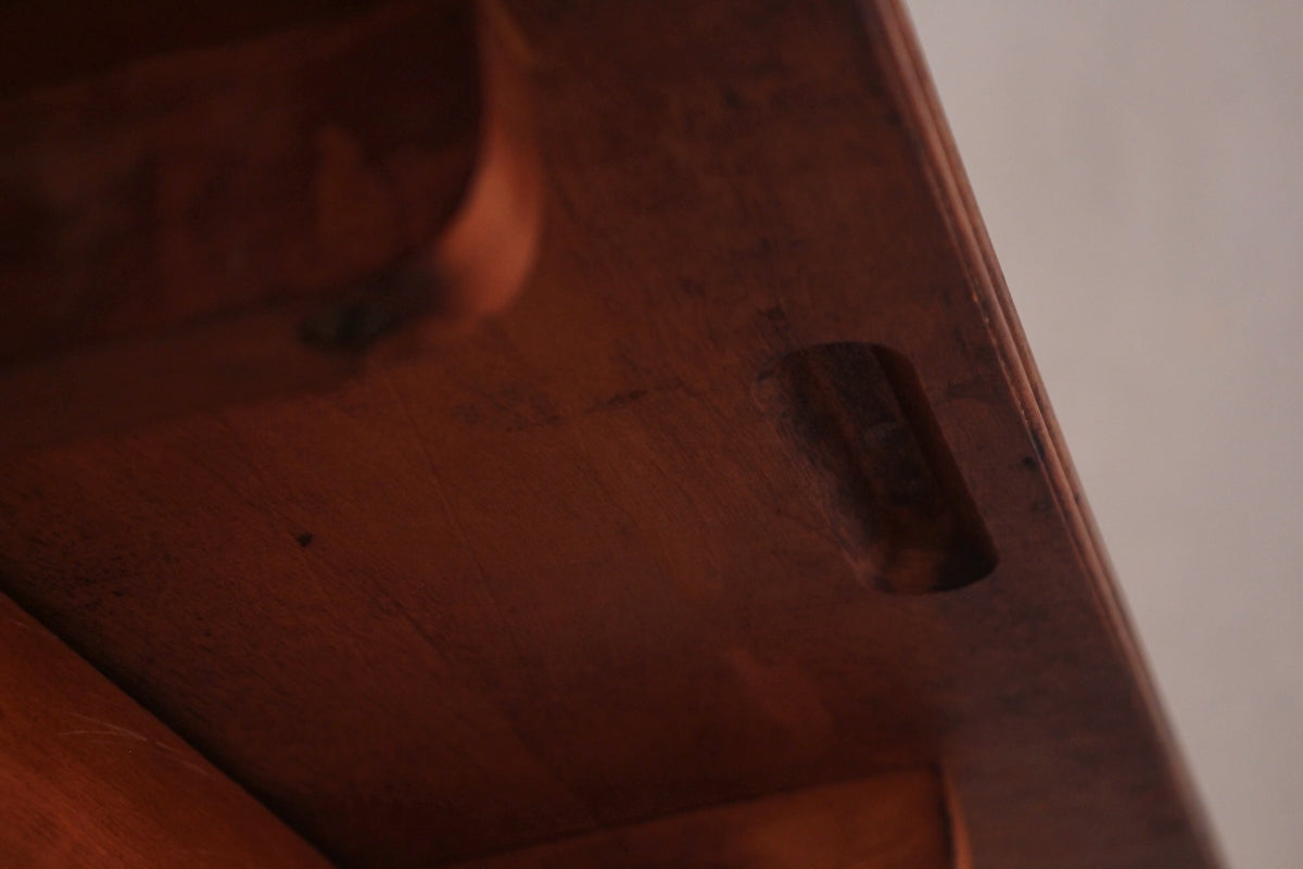 Compact Maple Dining Table with Built-In Leaves