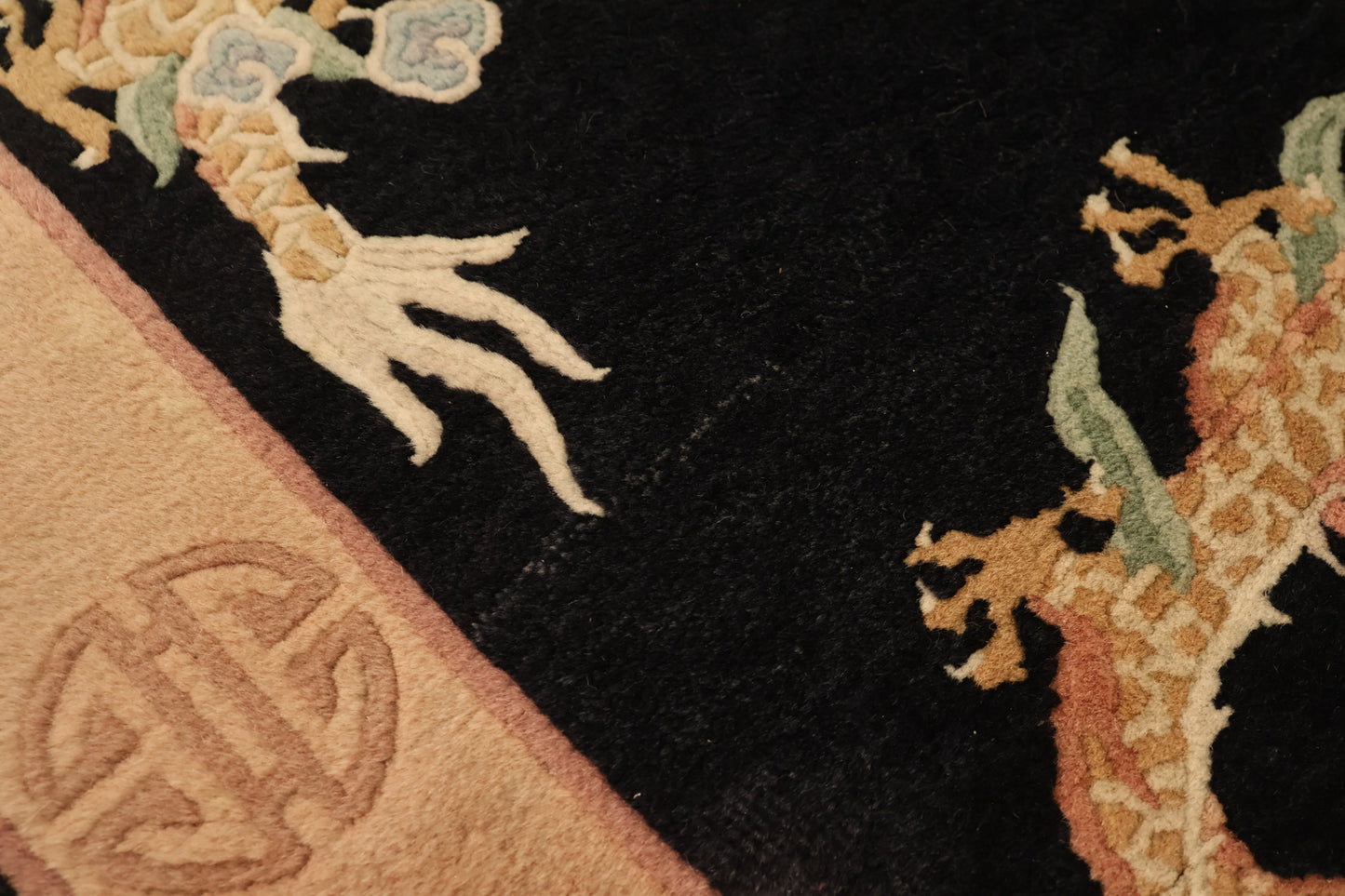 Black Dragon Rug - ONLINE ONLY