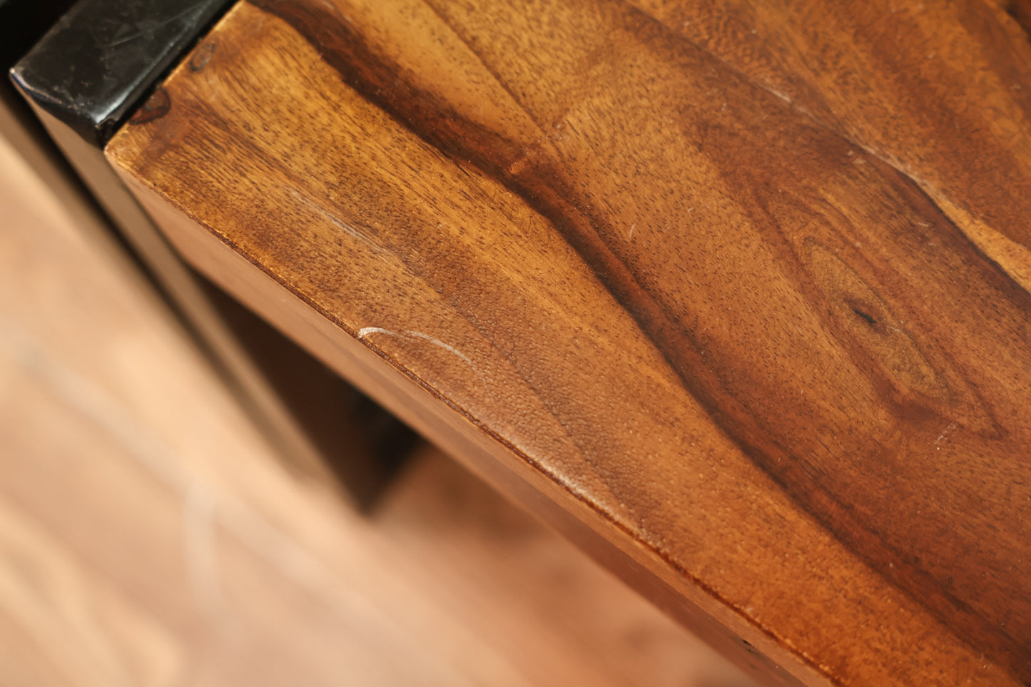 Pair of Wood & Steel Nesting Tables - ONLINE ONLY